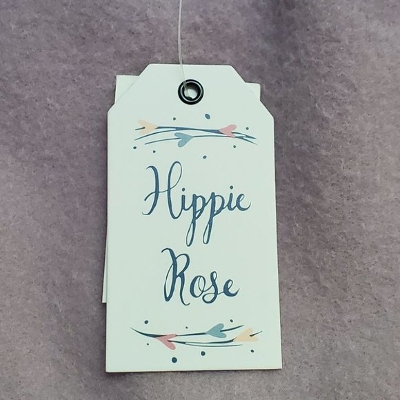 Hippie Rose Soft Cozy Fleece Zip-Up Hoodie Sweatshirt Jacket NEW NWT Size XS - Picture 9 of 12